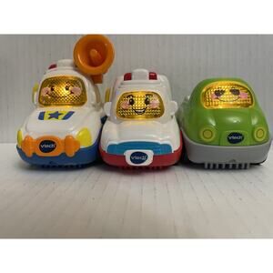 Vtech Go!Go! Smart Wheels Ambulance Convertible Police Lights Sound WORK